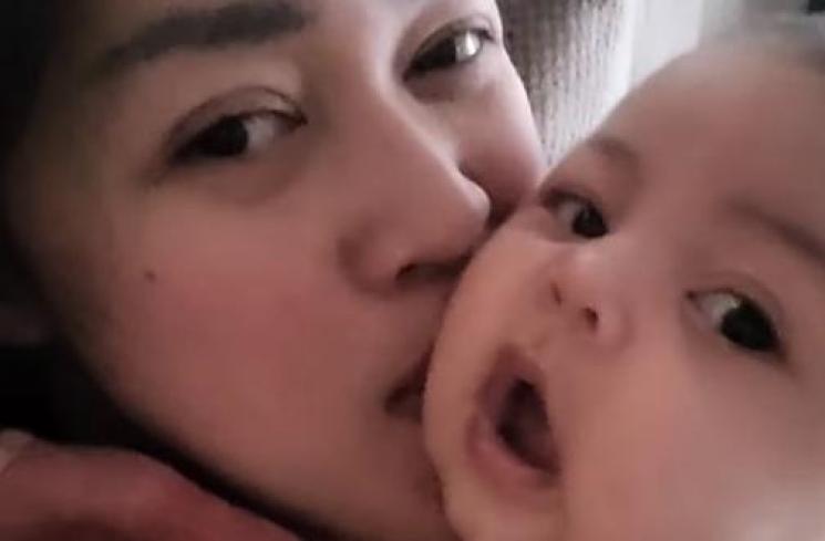 Potret Baby Nova Lynn anak Gracia Indri. (Instagram/@graciaz14)