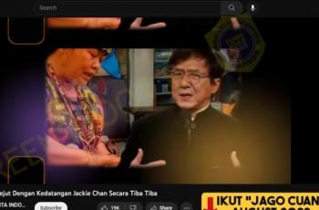 CEK FAKTA: Jackie Chan Berobat ke Ibu Ida Dayak Karena Cedera Syuting Film, Benarkah?