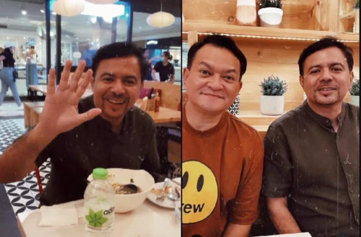 Hedi Yunus dan Carlo Saba. (Instagram/hedi_yunus)