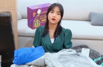 10 Momen Fuji Unboxing Hampers Lebaran, Paling Banyak dari Fans