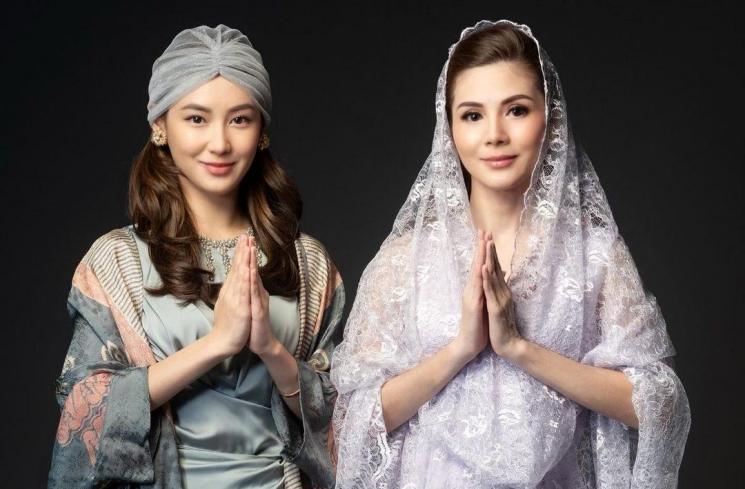 Karen Vendela ikut mengucapkan selamat Hari Raya Idul Fitri. (Instagram/margaretvivi)