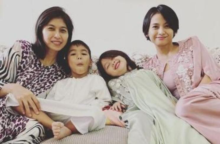 Potret Acha Septriasa Rayakan Lebaran Tanggal 21 April. (Instagram/septriasaacha)