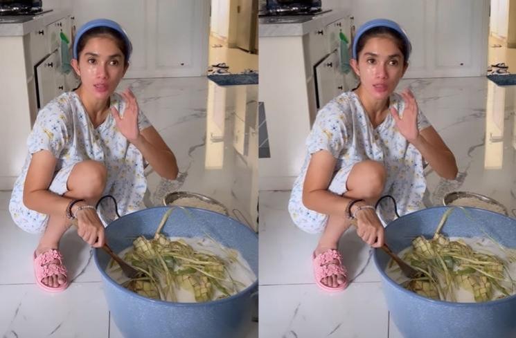 Potret Ussy Sulistiawaty Masak Besar saat Lebaran (instagram/ussypratama)