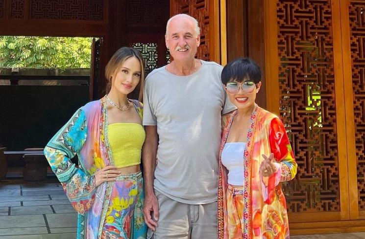 Cinta Laura rayakan lebaran bersama keluarga. (Instagram/claurakiehl)
