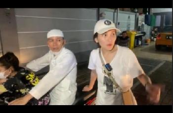 6 Momen Malam Takbiran Artis, Ayu Ting Ting Motoran Lihat Takbir Keliling