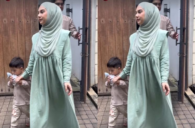 Potret Irish Bella Rayakan Lebaran (instagram/@_irishbella_)
