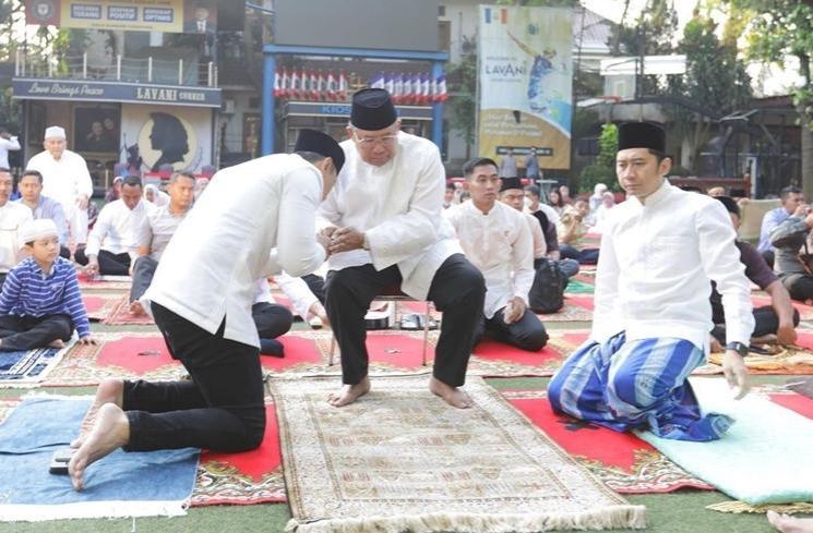 Potret Lebaran Keluarga SBY (Instagram/agusyudhoyono)
