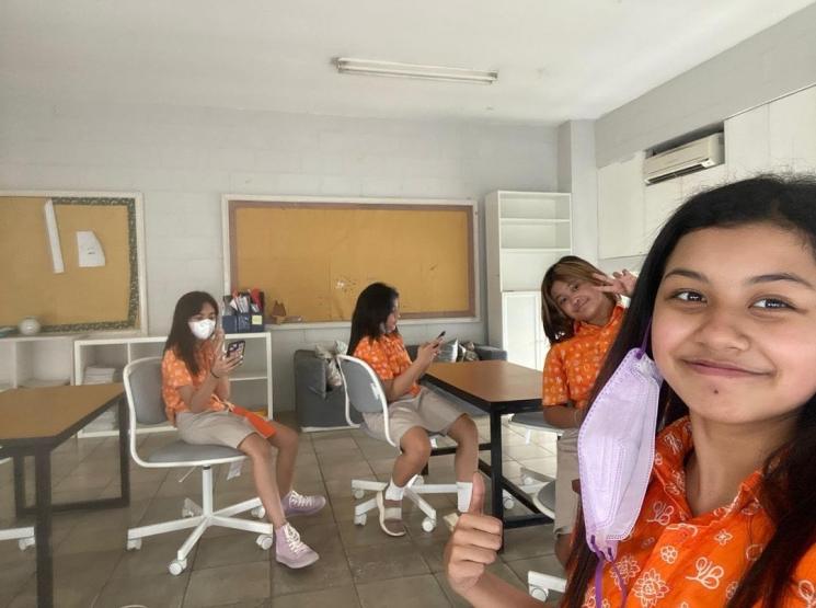 Potret Terbaru Atqia(Instagram/@mikaelaatqia27/@nissyaa) 