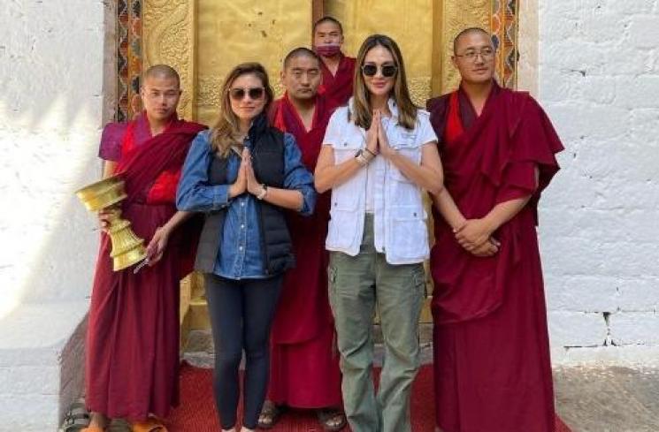 Potret Luna Maya di Bhutan. (Instagram/lunamaya)