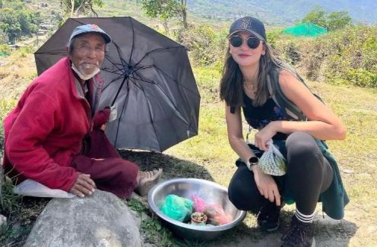 Potret Luna Maya di Bhutan. (Instagram/lunamaya)