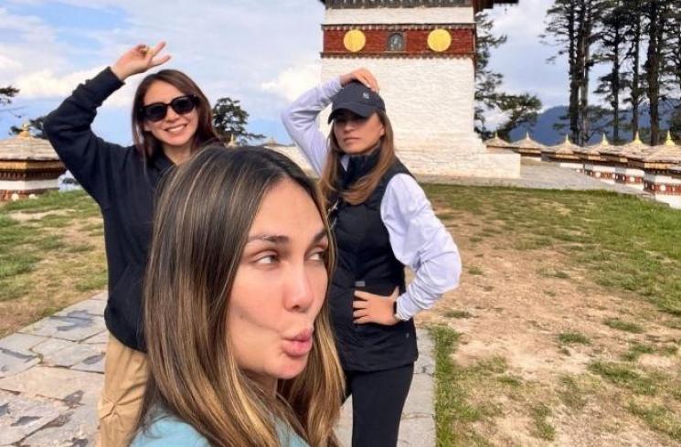 Potret Luna Maya di Bhutan. (Instagram/lunamaya)