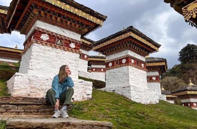 Potret Luna Maya di Bhutan. (Instagram/lunamaya)