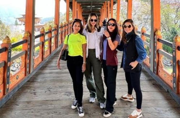 Potret Luna Maya di Bhutan. (Instagram/lunamaya)
