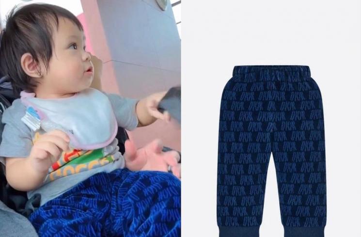 Baby Ameena Pakai Celana Kolor Rp 5,2 Juta. (Instagram/fashion_aureliehermansyah_atta)