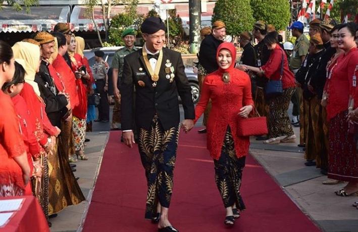 Potret Harmonis Ganjar Pranowo Bareng Anak dan Istri (Instagram/ganjarpranowo)