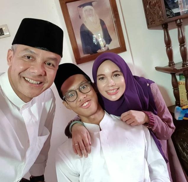 Potret Harmonis Ganjar Pranowo Bareng Anak dan Istri (Instagram/ganjarpranowo)