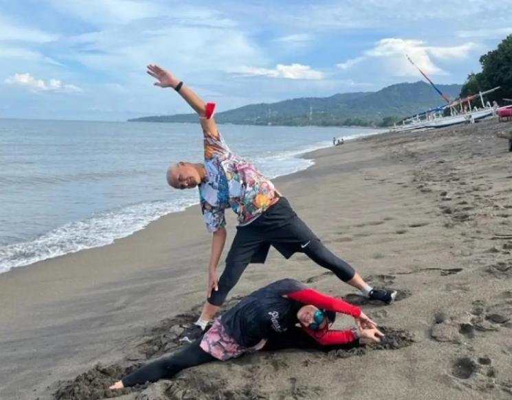 Potret Harmonis Ganjar Pranowo Bareng Anak dan Istri (Instagram/ganjarpranowo)