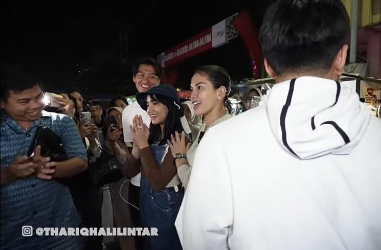 Potret Akrab Nikita Mirzani dan Fuji (YouTube/Thariq Halilintar)