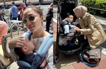 Nikita Willy Jalan-jalan ke Jepang Bareng Keluarga, Cara Ibunya Letakkan Tas Branded Disorot: Takut Baret