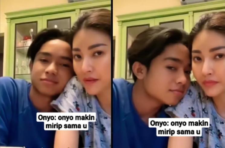 Betrand Peto dan Sarwendah. (Instagram)