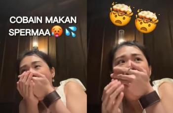 Viral YouTuber Filda Salim Pertama Kali Coba Makan Sperma: Rasanya Kayak...