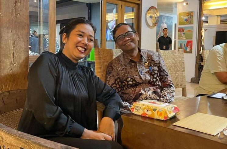 Soimah Bertemu Menteri Mahfud MD. (Instagram/showimah)