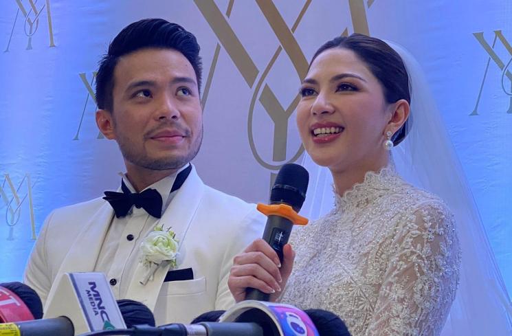 Jessica Mila dan Yakup Hasibuan. (MataMata.com/Tiara Rosana)