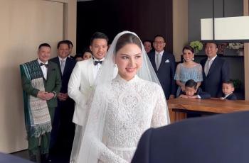 Serasa Drakor, Penampilan Jessica Mila Pakai Gaun Pengantin Bikin Salfok
