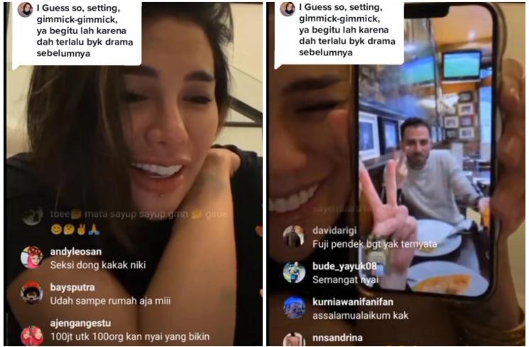 Nikita Mirzani pamer cowok bule baru (TikTok/@nis_euni)