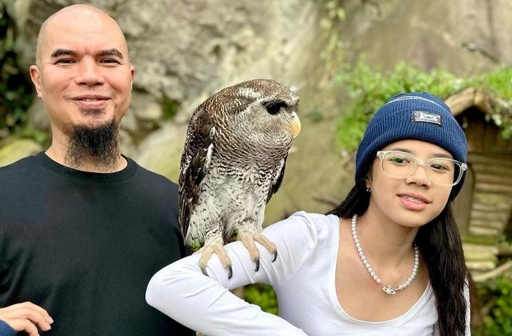 Potret Liburan Keluarga Mulan Jameela dan Ahmad Dhani (instagram/@mulanjameela1)