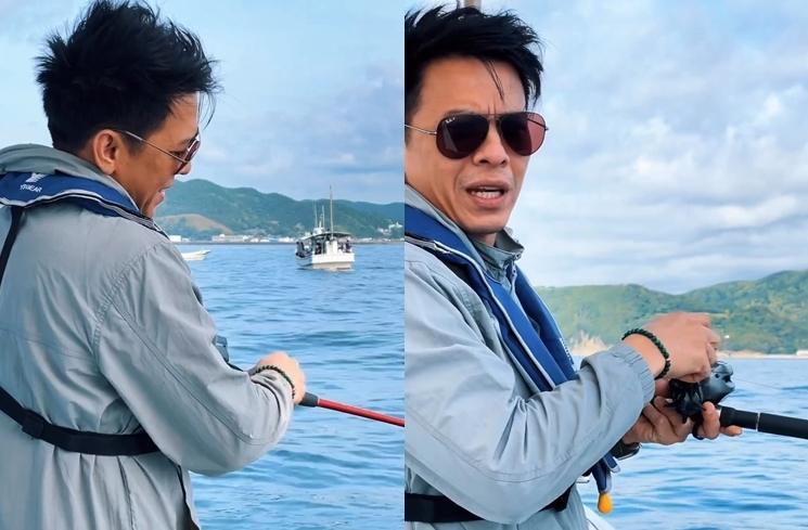 Potret Ariel NOAH Mancing di Laut Jepang (instagram/@arielnoah)