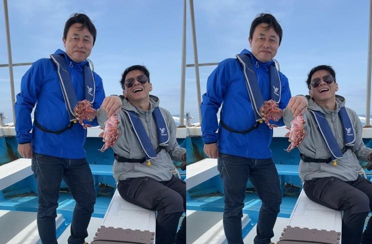 Potret Ariel NOAH Mancing di Laut Jepang (instagram/@arielnoah)