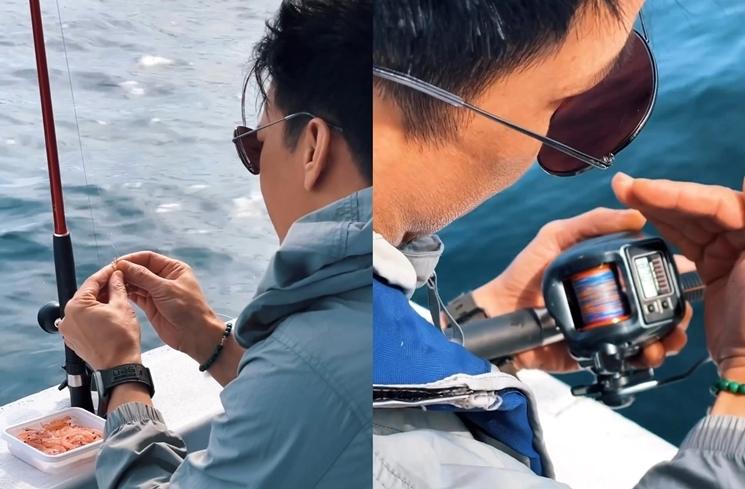 Potret Ariel NOAH Mancing di Laut Jepang (instagram/@arielnoah)