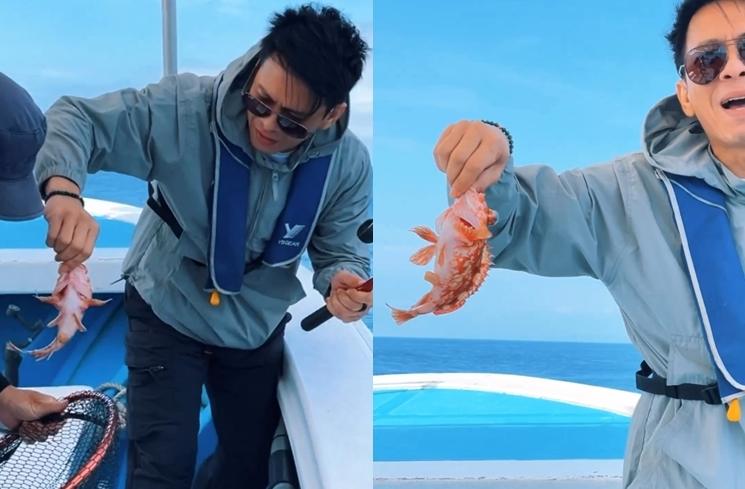 Potret Ariel NOAH Mancing di Laut Jepang (instagram/@arielnoah)