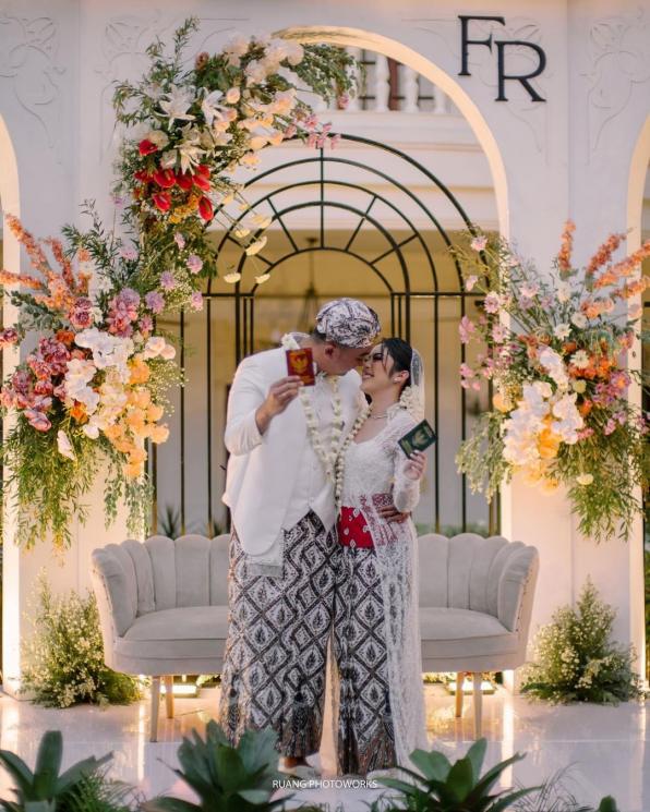 Potret Pernikahan Fay Nabila(Instagram/@ruangphotoworks) 