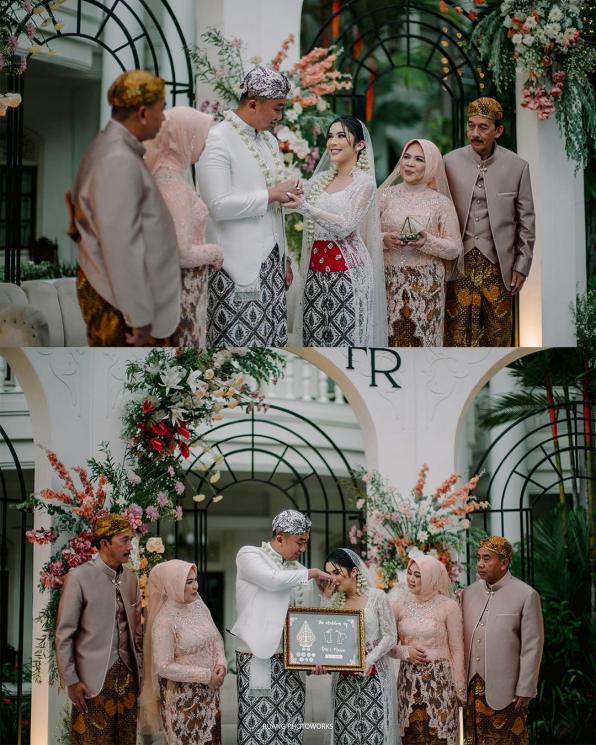Potret Pernikahan Fay Nabila(Instagram/@ruangphotoworks) 