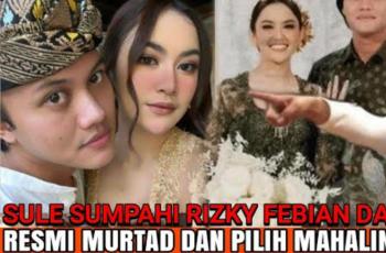 CEK FAKTA: Rizky Febian Murtad Karena Kepincut Mahalini, Sule Ngamuk Usir dari Rumah