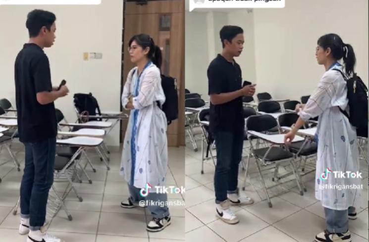 Mahasiswa Bimbingan Skripsi sama Dian Sastro. (TikTok)