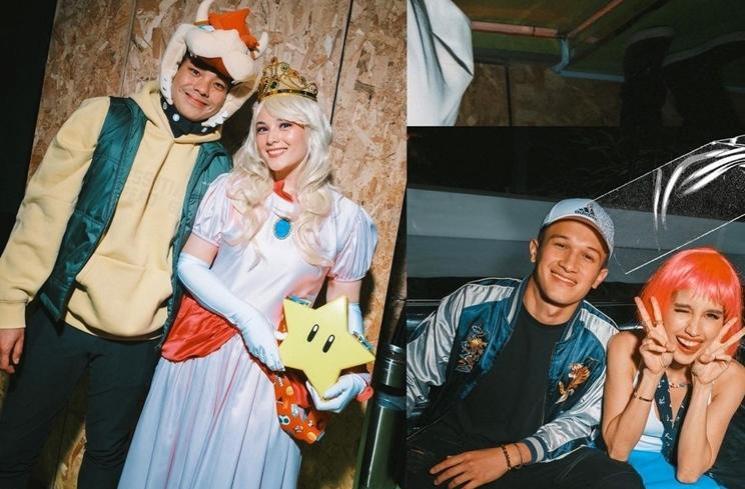 Gaya Seleb Cosplay Anime di Pesta Ultah Geng Aries (instagram/@vidialdiano)