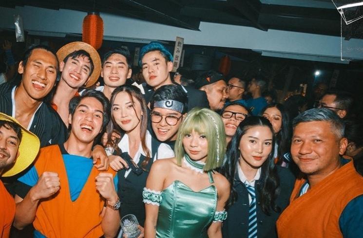 Gaya Seleb Cosplay Anime di Pesta Ultah Geng Aries (instagram/@vidialdiano)