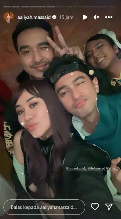 Potret Aaliyah Massaid di Pesta Ultah Geng Aries(Instagram/@aaliyah.massaid)