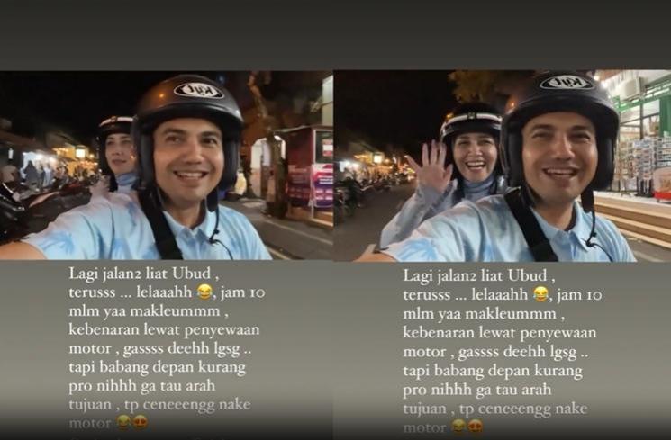 Potret Honeymoon Sahrul Gunawan dan Istri (instagram/@sahrulgunawanofficial)