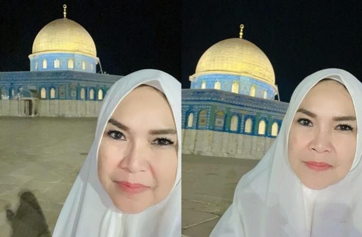 Potret Liburan Umi Kalsum ke Yordania (Instagram/mom_ayting92_)