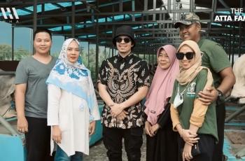 11 Potret Atta Halilintar Beli Peternakan Sapi untuk Ameena, Dikasih Nama Ales Farm