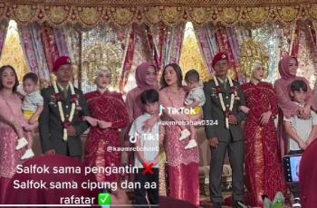 Nagita Slavina Kondangan, Paras Ganteng Rafathar dengan Rambut Belah Tengah Bikin Salfok