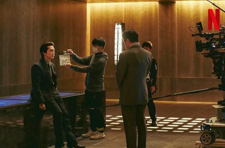 Potret di Balik Layar Black Knight (Instagram/netflixkr)