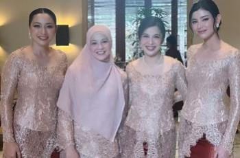 Penampilan Natasha Rizky Berkebaya dan Berjilbab Lebar di Pernikahan Enzy Storia Disorot: Harus Terlihat Bahagia