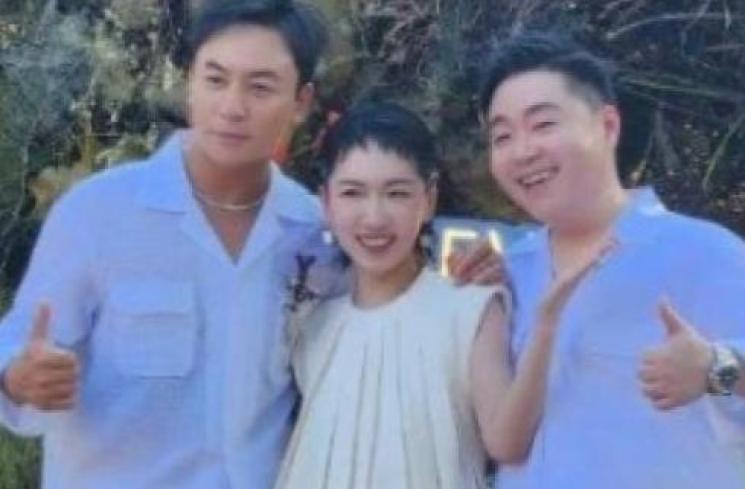 Steven Hao Pemeran Boboho (Kanan) dan Li Ningrui (tengah) menikah [Instagram]