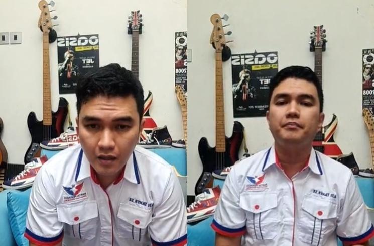 Artis Nyaleg dari Partai Perindo (Instagram/@alditaher.official)