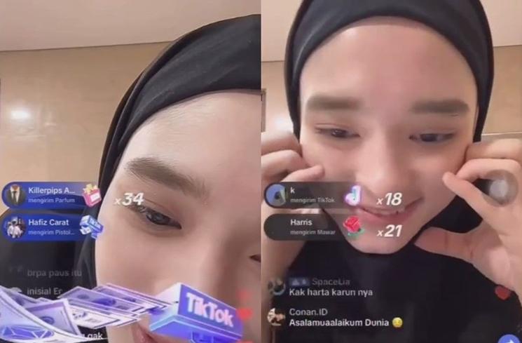 Kronologi Inara Rusli Disawer hingga Rp1 M Tiktok/@inara_rusli)